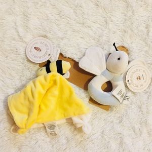 ORGANIC BURT’S BEES BABY PLUSH TOYS - 0+ M